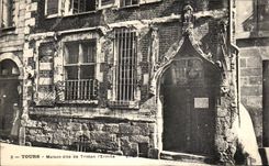 CPA Tours House Known as De Tristan the Hermit