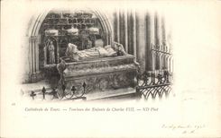 CPA Cathedral Of Tours Tomb Of the Children Of Charles VIII