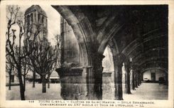 CPA Tours Cloister Of Saint Martin Style Renaissance Beginning Of