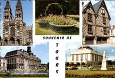 MODERN CARD Souvenir Of Tours