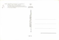 CPM Chateau D'Azay Le Rideau Le Plafond de I'escalier