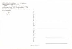 TARJETA MODERNA Langeais el castillo