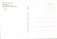 MODERN CARD Luynes the castle and turns