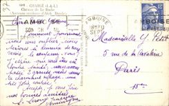 CPA Charge Chateau de la Roche Alphonse Daudet