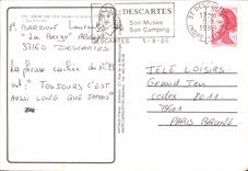 CPM Descartes tindre et Loire la Creuse