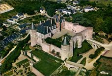 MODERN CARD Luynes the castle Fortress