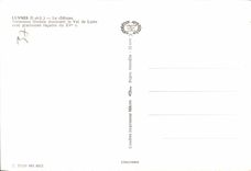 MODERN CARD Luynes the castle Fortress