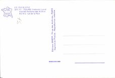 MODERN CARD Touraine Tours Old houses