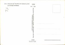 CPM Environs De Tours Grange De Meslay