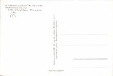 MODERN CARD Wonders Of the Loire Valley Tours the Gouin hotel