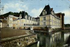 CPSM Villandry Le Chateau Facade Nord