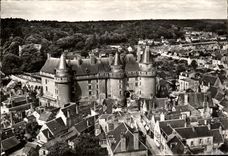 TARJETA MODERNA en Plane Above De Langeais el castillo