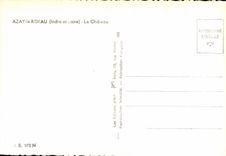 CPSM Azay la cortina el castillo