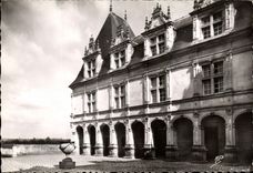 CPSM Chateau de Villandry La Cour d'Honneur 