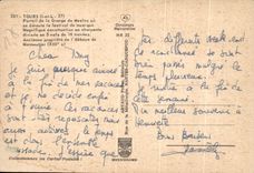 MODERN CARD Tours Gate of the Barn of Meslay or is held the Splendid festival of Music