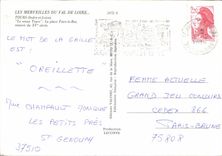 MODERN CARD Wonders Of the Loire Valley Tours the Old man Tours the Place Fair