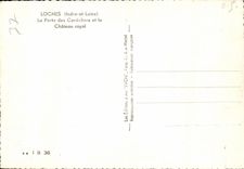 CPSM Loches La Porte des Cordeliers et le Chateau royal