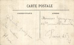 CPA Chinon the Castle the Western Southern Part