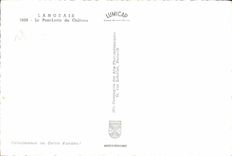 TARJETA MODERNA Langeais el puente de Levis del castillo