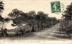 CPA L'Esterel Corniche d'Or La Route pres Antheor