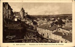 CPA Bar the Duke Panorama on the Cheap Low one and the Tower of I' Horloge