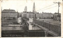 CPA Rouen the Boieldieur Bridge
