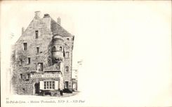 CPA St pol of Leon House Prebendale Godec Horologer