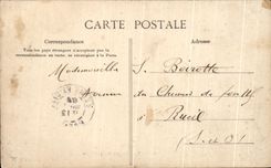 CPA Poissy Entree de l'Abbaye