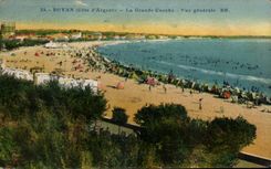 CPA Royan La Grande conche Vue generale