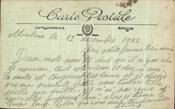 CPA Moulins the Place of the Republic the Gardens Children