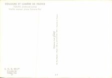 CPSM Colors and Lumiere of France Tours Old House places Foire the King