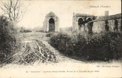 CPA Ardelay La Grenetiere ancienne abbaye fortifiee Ruines de la chapelle 