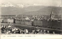 CPA Le Dauphine Grenoble vue Generale