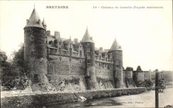 Castillo de CPA Bretana de Josselin