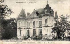 CPA Vendee Les landes Genusson Chateau de la Boucherie
