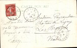 CPA Cathedral of Rheims Notre Dame Jeanne of arc