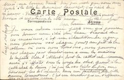 CPA the Crime of Rheims Portail De Rheims Militaria