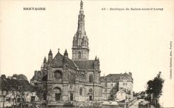 CPA Brittany Basilica of Sainte Anne D' Auray
