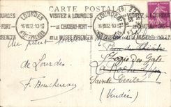 CPA Lourdes Saint Michel La Basilique Et l'Esplanade