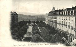 CPA Pau places Royale Large Hotel Of Peace