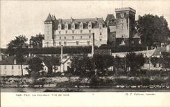 CPA Pau the Vue De Castle Dimensions