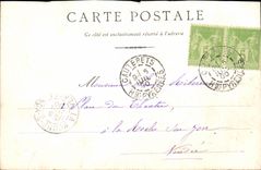 CPA Cauterets Esplanade eggs