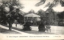 CPA Arcachon Place des Palmiers