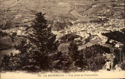CPA La Bourboule Vue Prise du Funiculaire