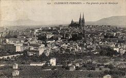 CPA Clermont-Ferrand Vision Prise De Monjuzet