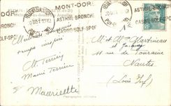 CPA the Mount Gilds the teleferic with the top of the Needles