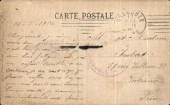 CPA Greoble Vue Generale Et Les Alpes