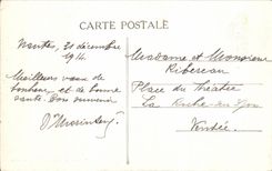 CPA Nantes the Castle dimensions Quay