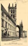 CPA Montpellier L'Ecole de Medecine et la Cathedrale Saint Pierre