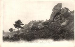 CPA Plougastel Daoulas Les Rochers Toul Ar Roch